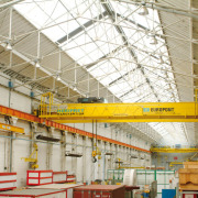 Dubbelligger bovenloopkraan